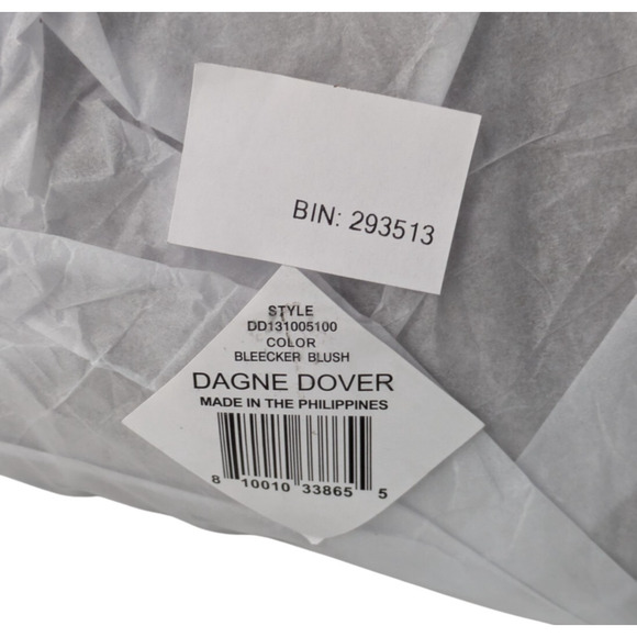 Dagne Dover Signature Classic Coated Canvas Tote New Bleecker Blush $265 Taupe - Picture 4 of 12